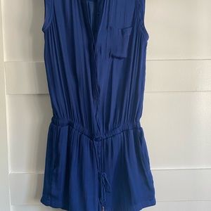 Royal Blur Tart Romper, Size XS